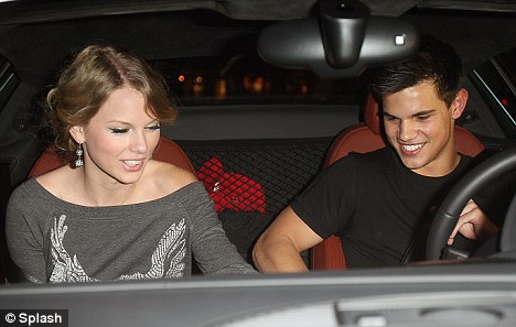Twilight star Taylor Lautner and country singer Taylor Swift it looks like 